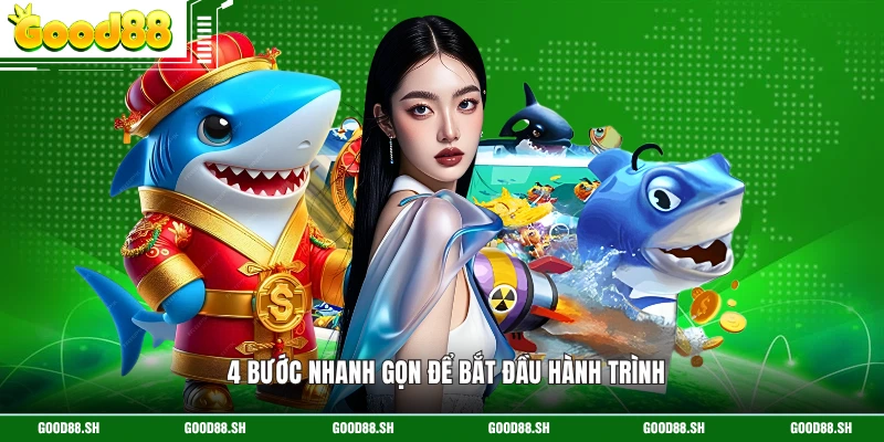 4 bước nhanh gọn để bắt đầu hành trình