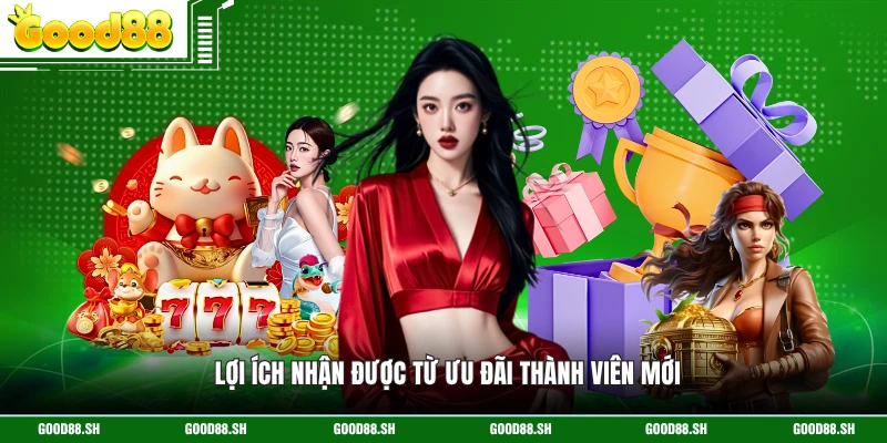 Lợi ích nhận được từ ưu đãi thành viên mới